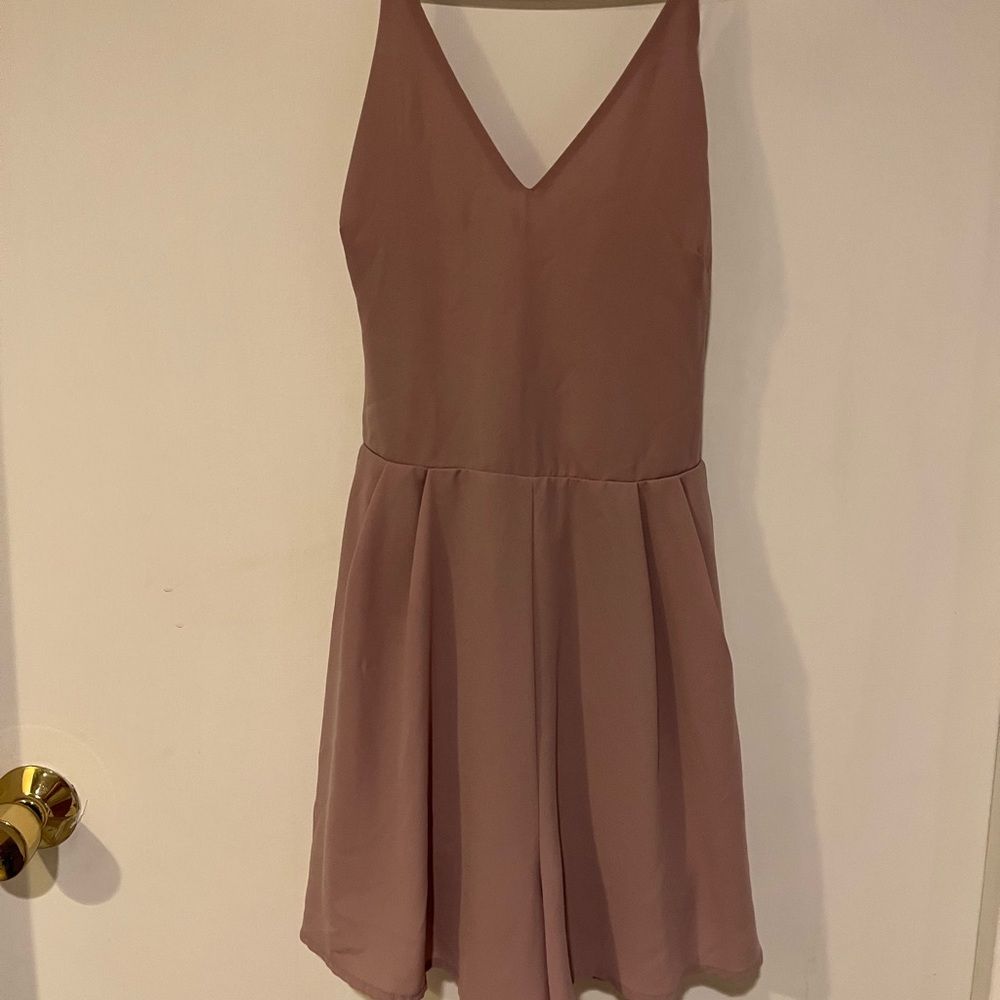 Lush lavender romper